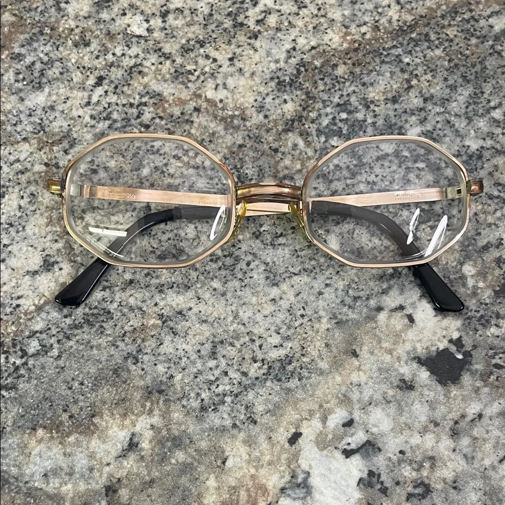 Vintage Art Craft 1/20 12K G F Octagon Glasses